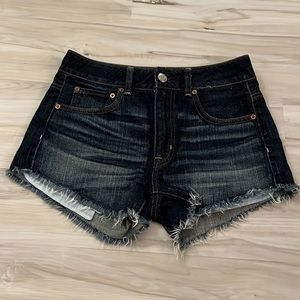 High-rise festival Jean shorts